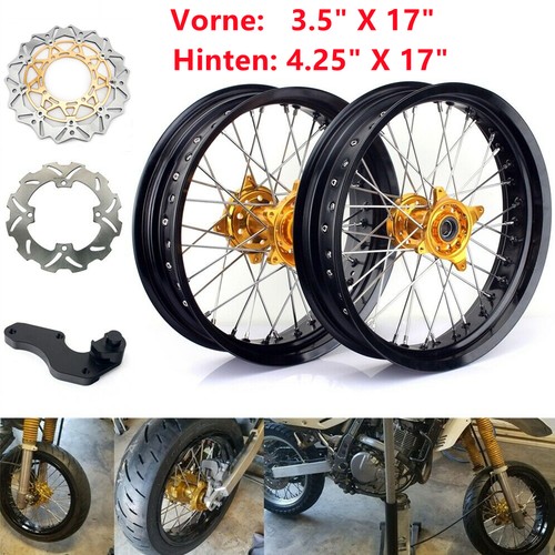 Supermoto räder radsatz - 17",