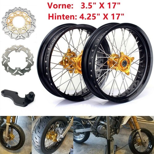 Supermoto radsatz felgen - 17",