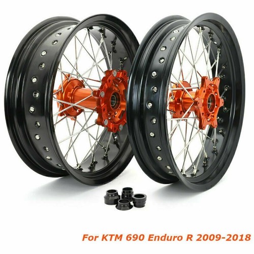 5 supermoto räder - 17"x3.5/5,